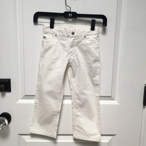 Baby Dior white jeans - size 3 yrs